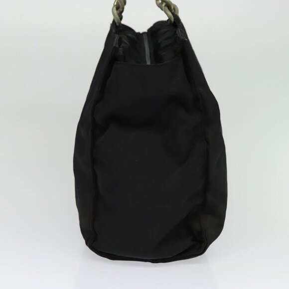 PRADA Tote Bag Nylon Black Auth - Picture 5 of 16
